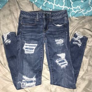 American eagle skinny jeans